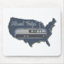 Classic Motor Home USA Road Trip Mousepads