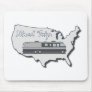 Classic Motor Home USA Road Trip Mousepads