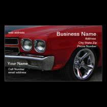 Classic Muscle business cards
