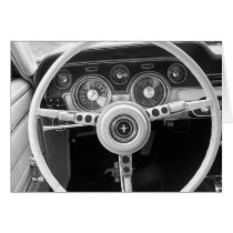 Classic Muscle Car Dashboard Greeting Cards
