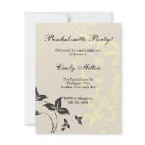 Classic Nature Design Personalized Invitations