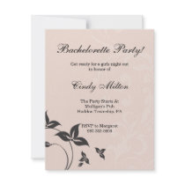 Classic Nature Design Custom Invite