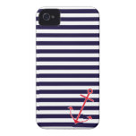 Classic Nautical Anchor iPhone 4 Cover