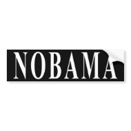 Classic NOBAMA bumpersticker