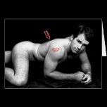 Classic Nude Man 2a - Valentine cards