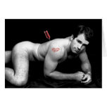 Classic Nude Man 2a - Valentine cards