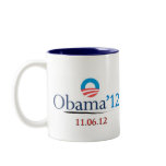 Classic Obama 2012 Mug