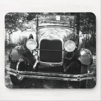 Classic Old Timer Car mousepad