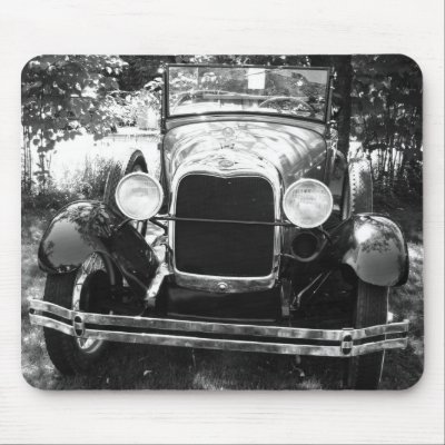 Classic Old Timer Car Mouse Pads by CountryCorner