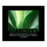 Classic Optimism Poster