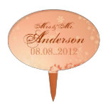 Classic Orange Cake Topper