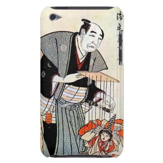 Classic oriental japanese puppeteer ukiyo-e art Case-Mate iPod touch case