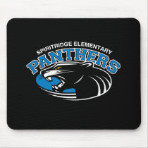 Classic Panther Mouse Pad (Black)