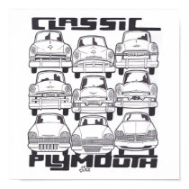 CLASSIC PLYMOUTH posters