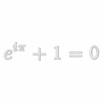 Classic Polo Shirt: Euler's identity small,white embroidered shirts by dantopa Classic Polo Shirt: Euler's identity small,white embroidered shirts