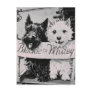 * Classic Pretty Poochies Pink Postcard *