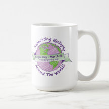 Classic Purple Day Logo Mug