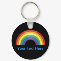 Classic Rainbow Keychains - Custom Personalized