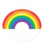 Classic Rainbow Round Sticker