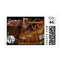 Classic "Rebel City" Postage Stamp