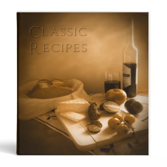 Classic Recipes Vinyl Binder