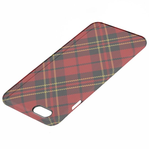 Classic Red Tartan iPhone 6/6S Plus Clear Case Uncommon Clearlyâ„¢ Deflector iPhone 6 Plus Case-3