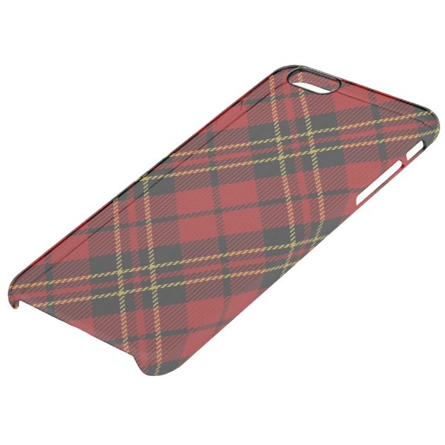 Classic Red Tartan iPhone 6/6S Plus Clear Case Uncommon Clearlyâ„¢ Deflector iPhone 6 Plus Case-4
