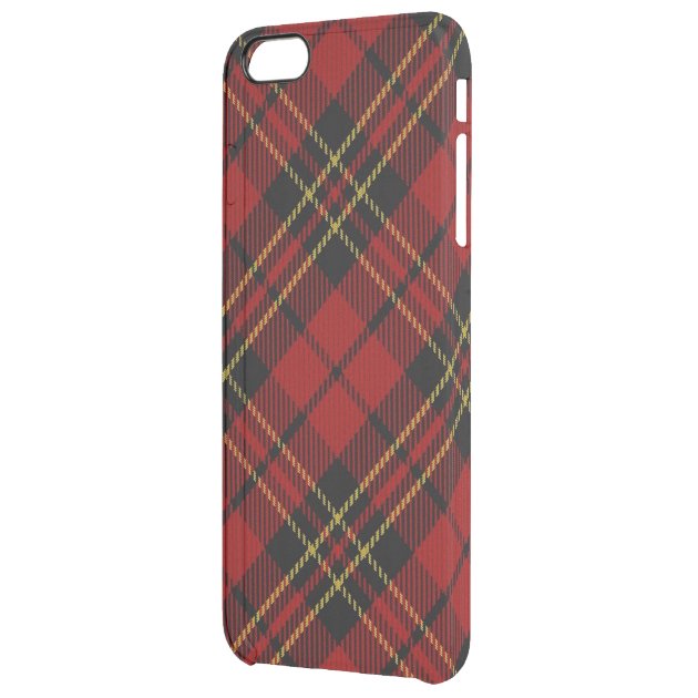 Classic Red Tartan iPhone 6/6S Plus Clear Case Uncommon Clearlyâ„¢ Deflector iPhone 6 Plus Case
