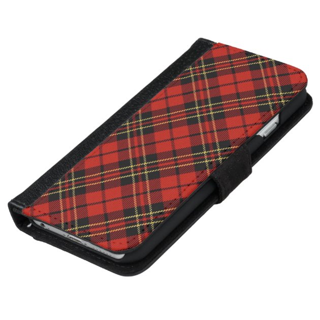 Classic Red Tartan iPhone 6/6S Wallet Case iPhone 6 Wallet Case-5