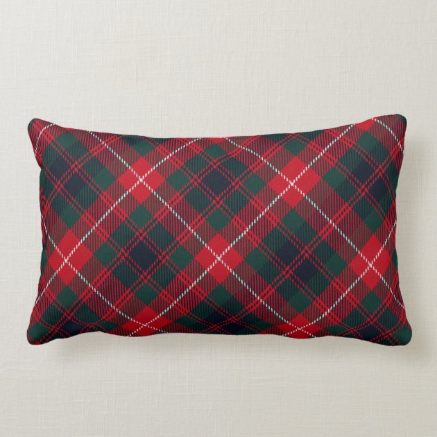 Classic Red Tartan Royal Stewart Pattern Pillows