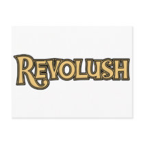 Classic Revolush Logo Postcard by revolush Classic Revolush Logo Postcard