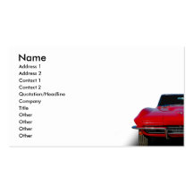 Classic Roadster Business Card Templates