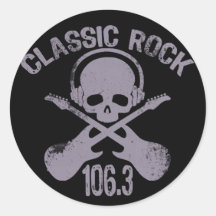 CLASSIC ROCK 106.3 STICKERS