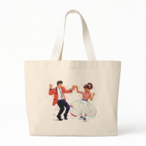 Classic Rock and Roll  Jive Dancing Canvas Bag