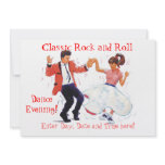 Classic Rock and Roll  Jive Dancing Invites