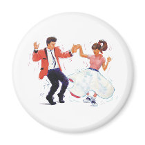 Classic Rock and Roll  Jive Dancing Magnets