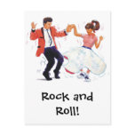 Classic Rock and Roll  Jive Dancing postcards