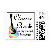 Classic Rock is my second language Postage