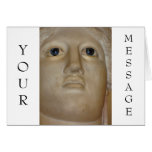 Classic Roman Beauty Greeting Cards