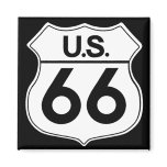 Classic Route 66 Magnet 2