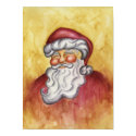 Classic Santa Claus Christmas Art Poster posters