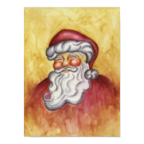 Classic Santa Claus Christmas Art Poster posters by suncookiez Classic Santa Claus Christmas Art Poster posters