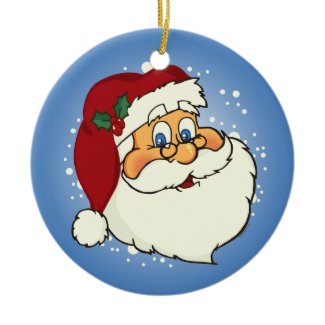 Classic Santa Ornament ornament