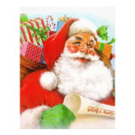 Classic Santa Picture Custom Letterhead