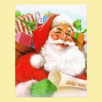 Classic Santa Picture letterhead