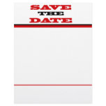 Classic Save The Date Letterhead