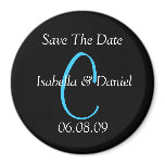 Classic Save The Dates Magnet