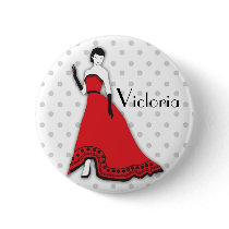 Classic Senorita in Red Pins