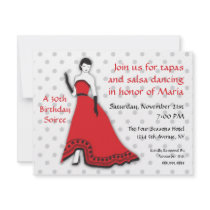 Classic Senorita in Red invitations by MissNNick Classic Senorita in Red invitations