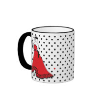 Classic Senorita in Red mugs